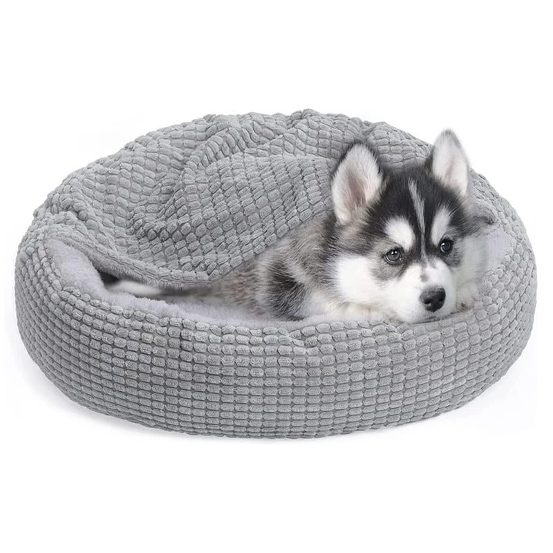 Covered Pet Bed